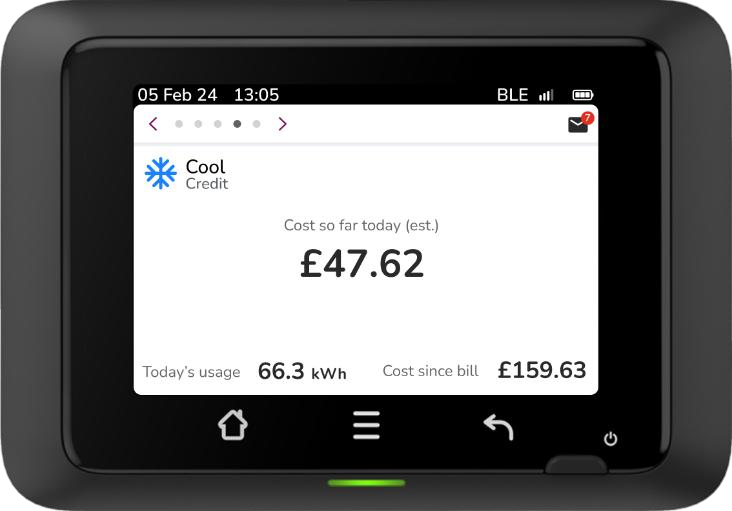 Pipit 200 screen
