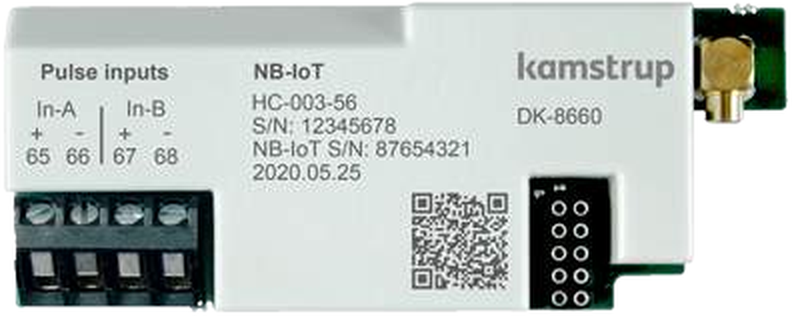 NB-IoT module for the Kamstrup MULTICAL 403 and 603